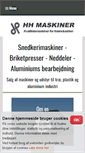 Mobile Screenshot of hhmaskiner.dk